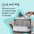 Tommee Tippee Electric Steam Steri White